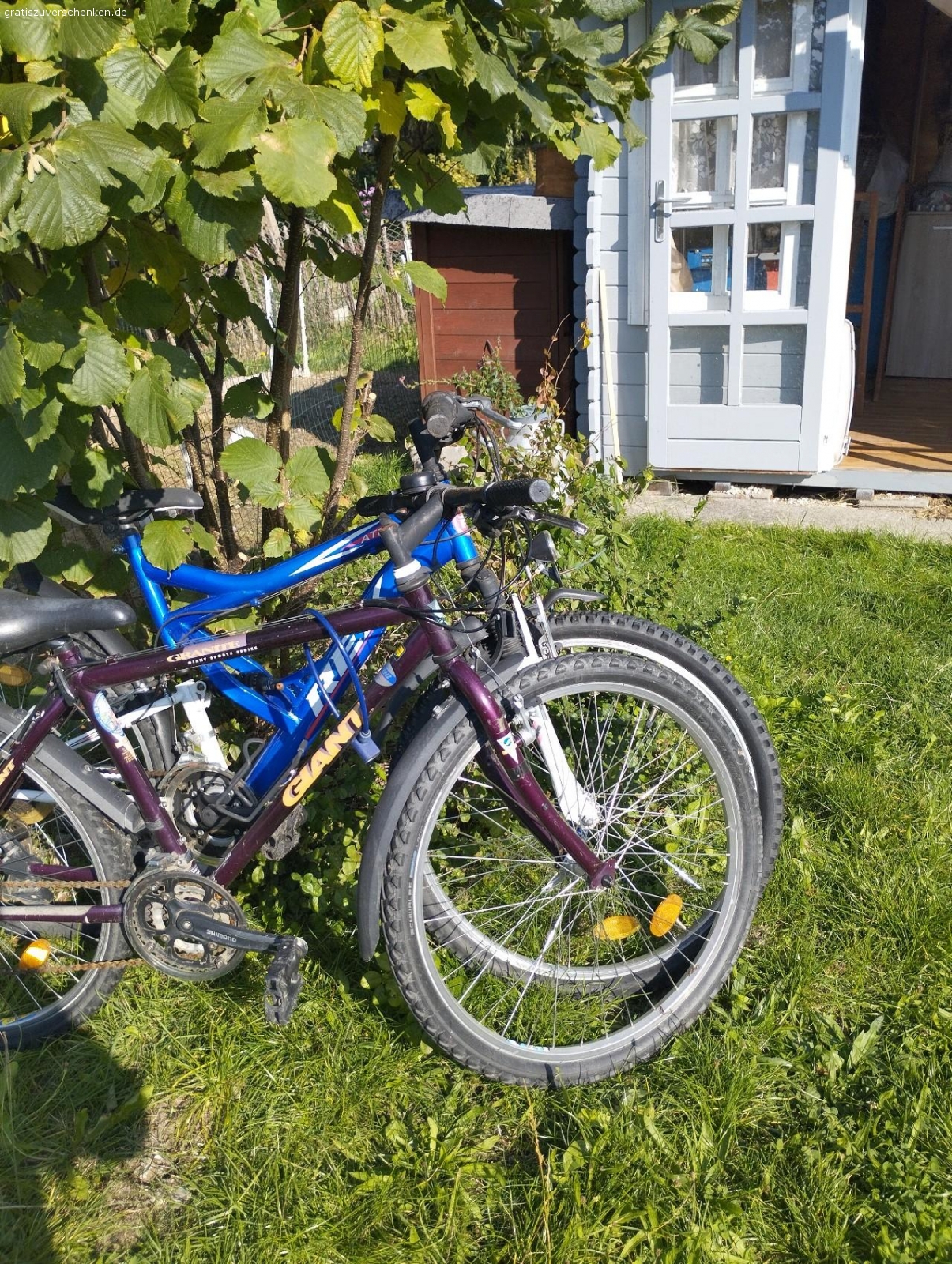 26 er Fahrräder zu verschenken. verschenke zwei 26 Jugendfahrräder