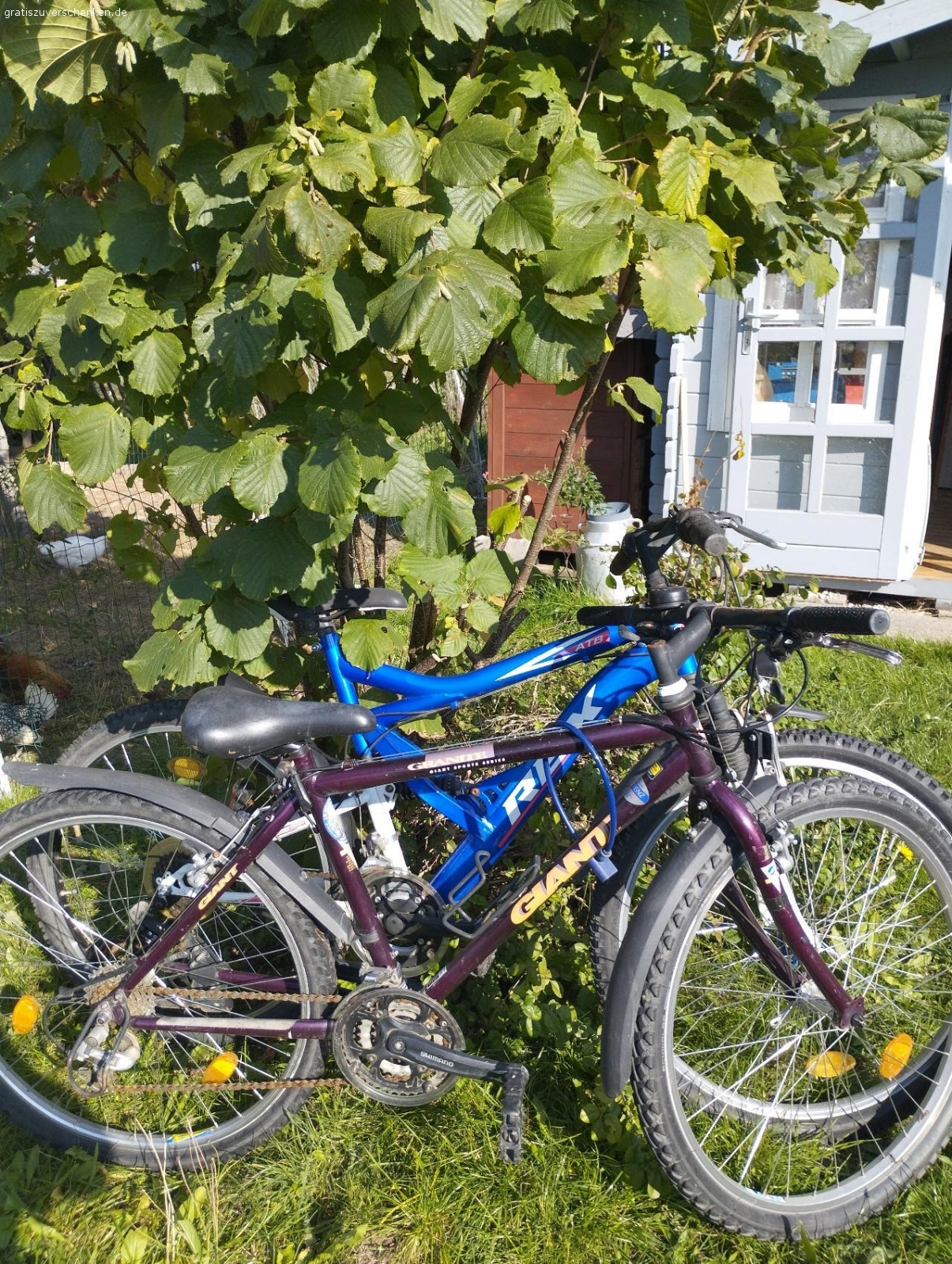 26 er Fahrräder zu verschenken. verschenke zwei 26 Jugendfahrräder