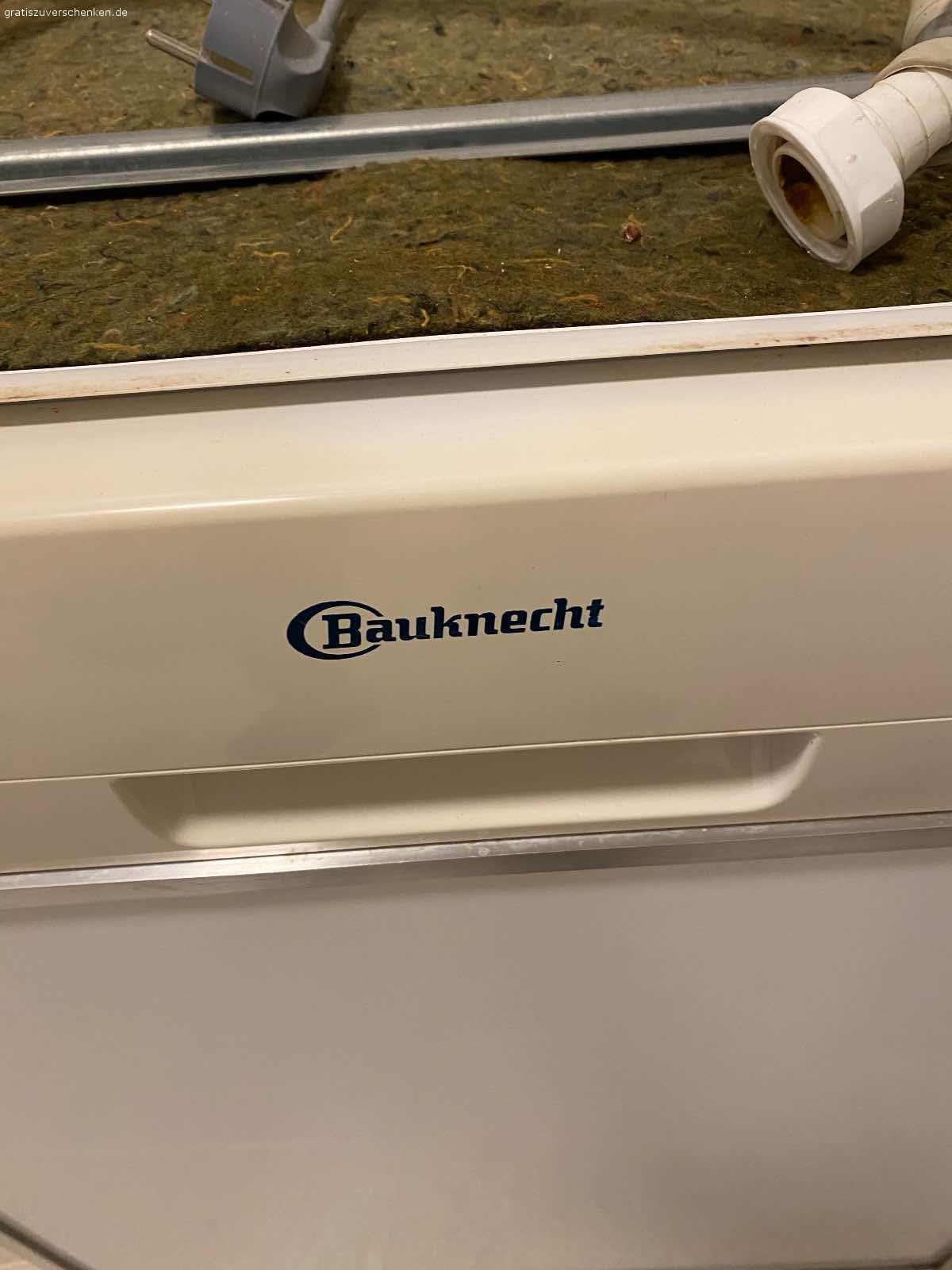 Bauknecht Spülmaschine ca.18 Jahre alt, Funktioniert n. Gut. Zu verschenken