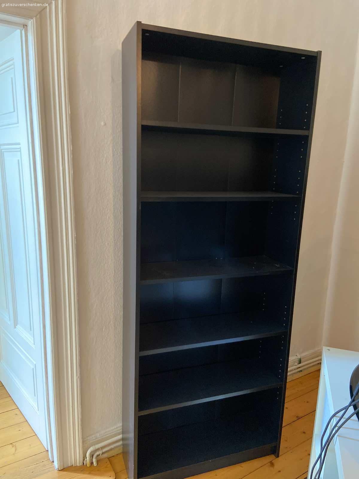 Billy Ikea Regal. Schwarzes Billy Regal, keine Mängel. Nur Abholung.