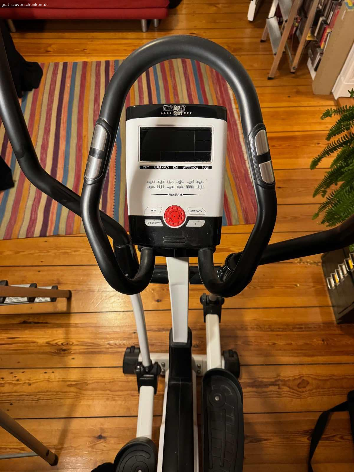 Crosstrainer  zu verschenken an Abholer. Christopeit Sport, 12 Programme