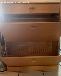 Diele-Eckschrank-Schuhschrank-Kommode