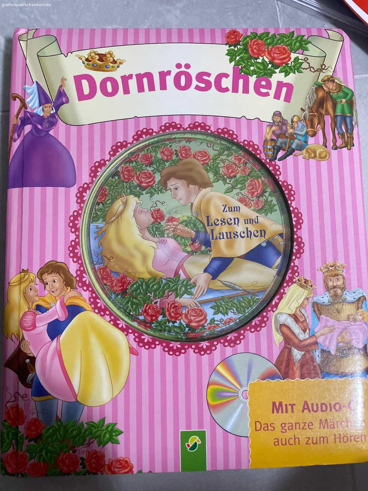 Dornröschen Buch mit Audio CD. Keine Garantie, dass die CD funktioniert. Bei Interesse bitte melden.