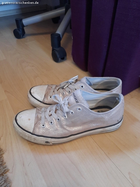 Glitzer Schuhe