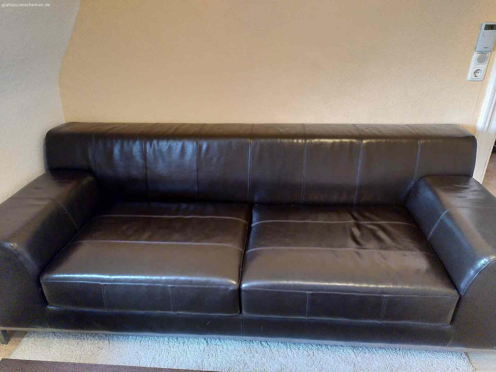 Ledersofa (220x95x75). Neuwertiges Ledersofa in dunkelbraun abzugeben!
Selbstabholung in Köln