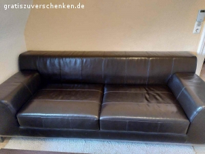 Ledersofa (220x95x75). Neuwertiges Ledersofa in dunkelbraun abzugeben!
Selbstabholung in Köln