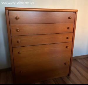 Schlafzimmer Bett-Kommode-Nachtschränkchen