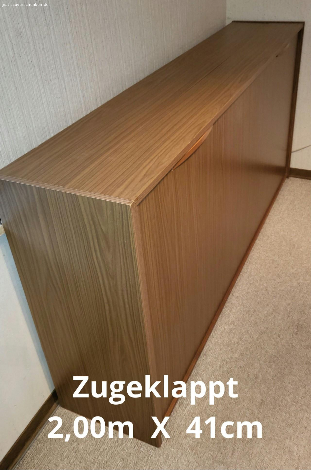 zu verschenken. Klappbett. Etwas älter aber gut erhalten